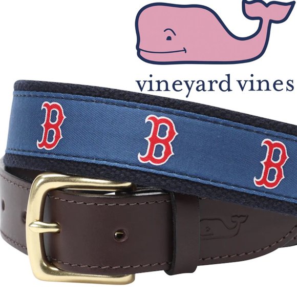 Vineyard Vines Other - Vineyard Vines Boston Red Sox Belt Size 34